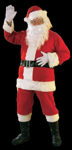 Morris "Santa Suit - Flannel - Adult" Costume Costumes