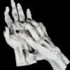 Morris "Skeleton Deluxe Latex Hands" Halloween Costume Gloves Hands & Feet