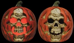 Morris Props "Skull Pumpkin" Halloween Decoration