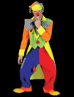 Morris Costumes "Spanky Stripes Clown" Costume (Adult L)