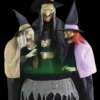 Morris "Stitchwick Sisters" Electric Animated Halloween Witch Prop