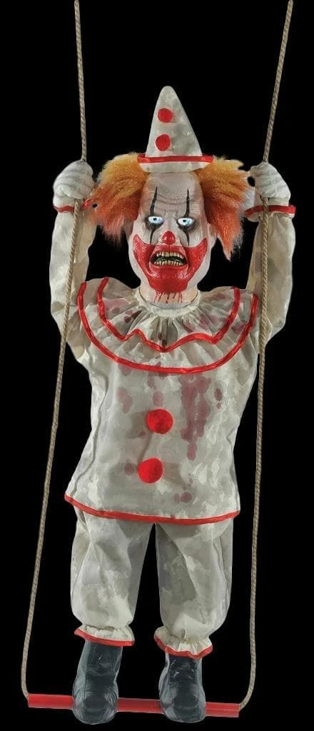 Morris "Swinging Clown Doll" Electric Animated Halloween Prop Props