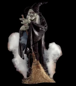 Morris Animatronics "The Flying Witch" Professional Halloween Animatronic