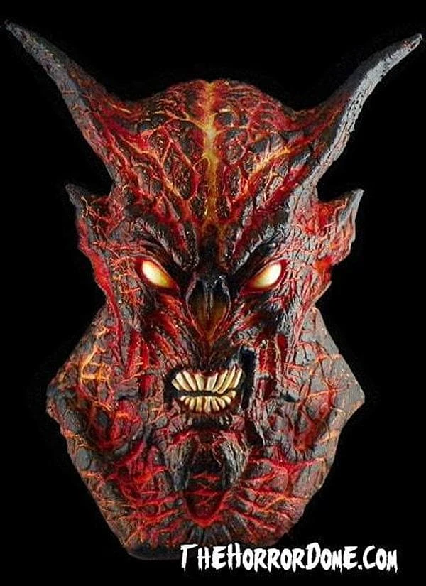 The Horror Dome "The Lava Demon" HD Studios Pro Mask Masks