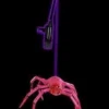 Distortions "UV Reactive Mutant Spider Strike" Halloween Animatronic Animatronics