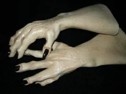 The Horror Dome "Werewolf Monster Hands" Deluxe Latex Halloween Costume Gloves Hands & Feet