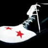 Morris "Wingtip - Black/White" Clown Shoes