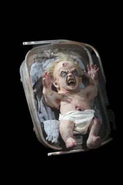 Distortions "Zombie Baby" Electric Animated Halloween Prop