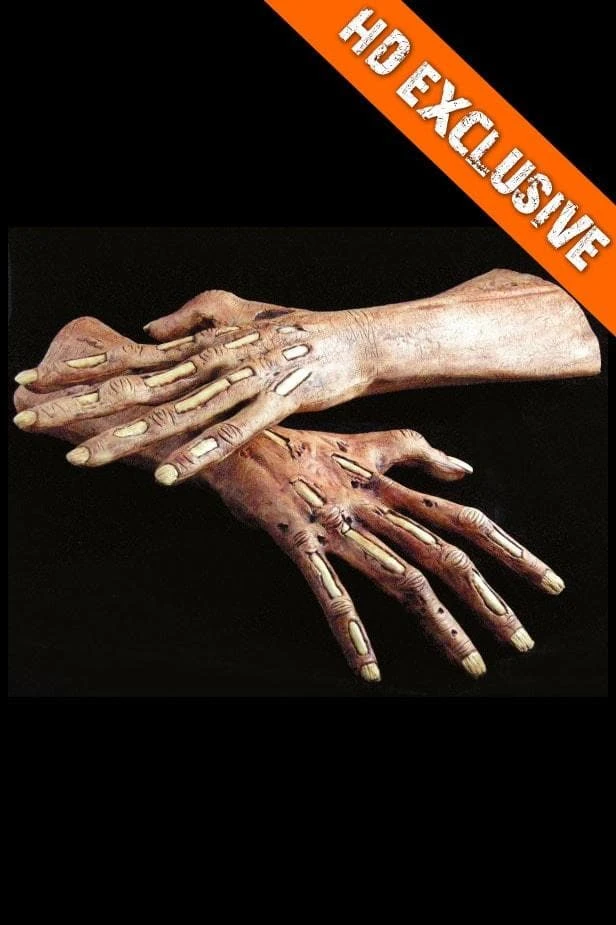 The Horror Dome Hands & Feet "Zombie Latex Hands" Halloween Costume Gloves