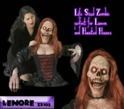 The Horror Dome "Zombie Risers - Lenore" HD Studios Graveyard Halloween Prop