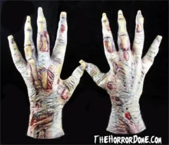 The Horror Dome "Zombie Skeleton Hands" Halloween Costume Gloves Hands & Feet